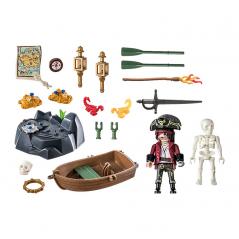 Playmobil Pirates Starter Pack Pirate with Rowing Boat Playmobil - 2