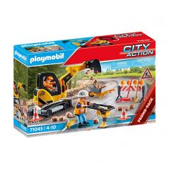 Playmobil City Action Construcción de Carreteras Playmobil - 1
