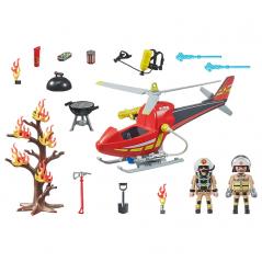 Playmobil City Action Helicóptero de Bomberos Playmobil - 1