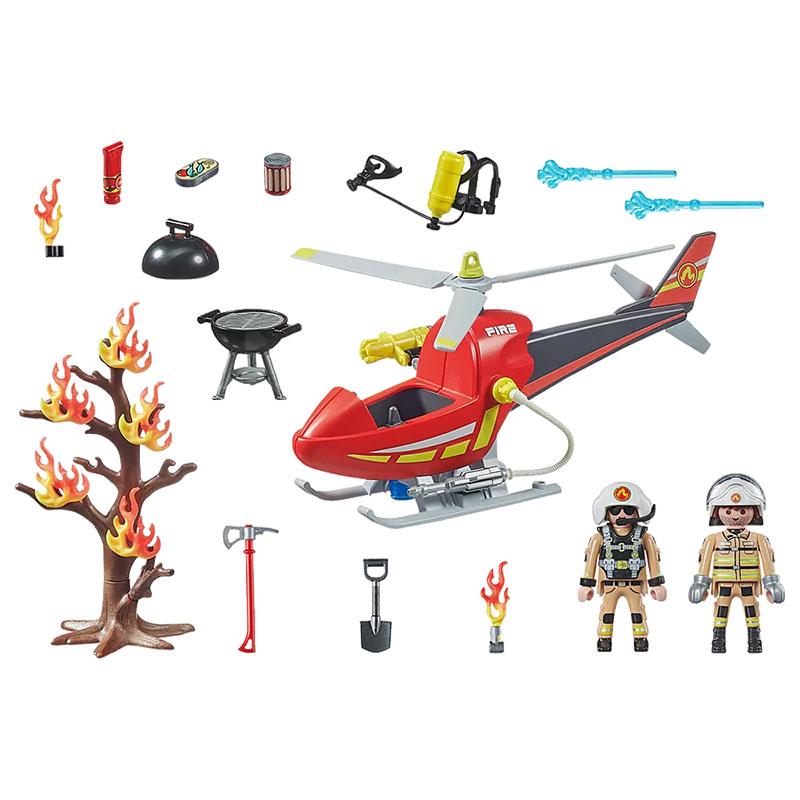 Playmobil City Action Fire Rescue Helicopter Playmobil - 1