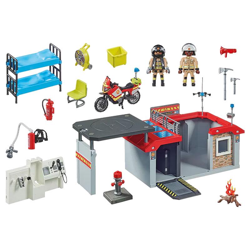 Playmobil City Action Take Along Fire Station Playmobil - 2