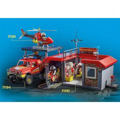 Playmobil City Action Take Along Fire Station Playmobil - 6