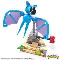 Pokémon Kit de Construcción Mega Construx Vuelo de medianoche de Zubat Mattel - 1