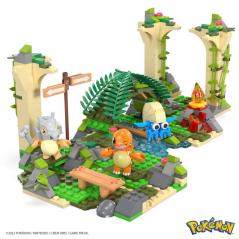 Pokémon Kit de Construcción Mega Construx Jungle Ruins Mattel - 1