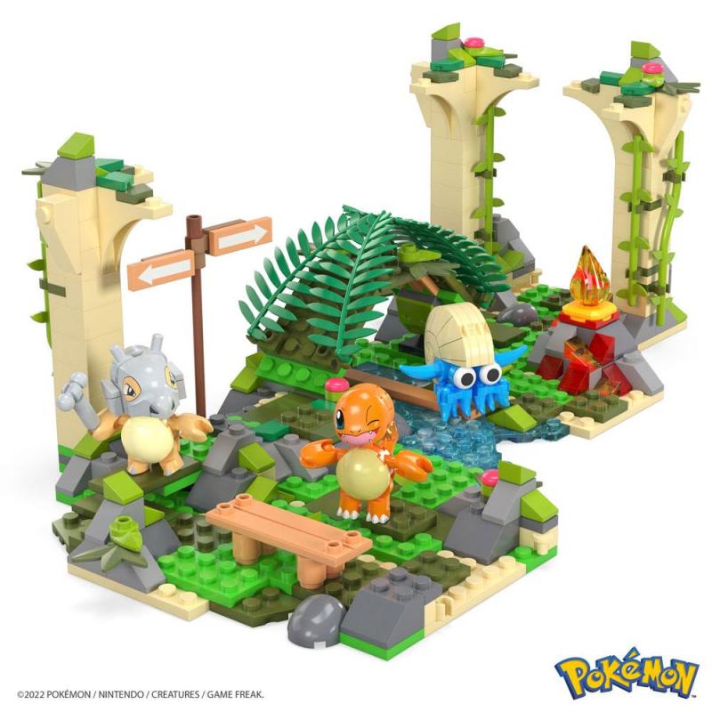Pokémon Mega Construx Construction Set Jungle Ruins Mattel - 1