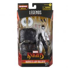 Marvel Legends Series Knights - Marvel's Lady Bullseye - BAF Mindless One Hasbro - 8