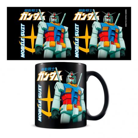 Gundam (Classic Mech) 11oz/315ml Black Mug Pyramid International - 1