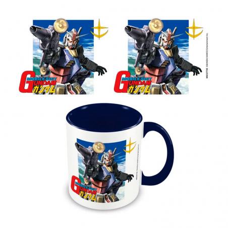 Gundam (Taking Aim) 11oz/315ml Taza interior de color azul Pyramid International - 1