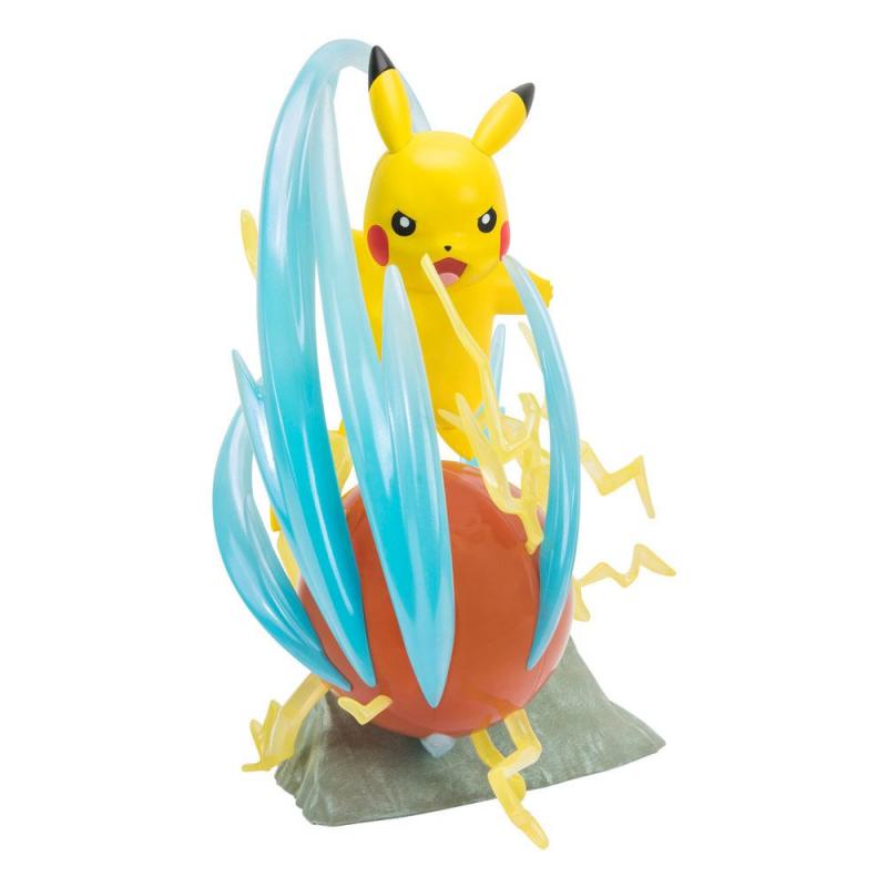 Pokémon 25 aniversario Estatua con Iluminación Deluxe Pikachu Boti - 1