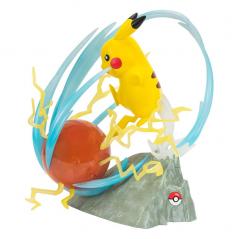 Pokémon 25 aniversario Estatua con Iluminación Deluxe Pikachu Boti - 3