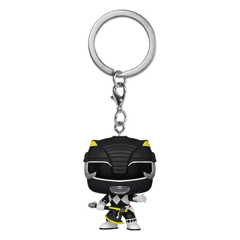 Keychain Funko Pop - Power Rangers - Black Ranger Funko - 1