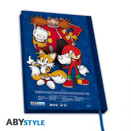 SONIC - A5 Notebook "Sonic The Hedgehog"