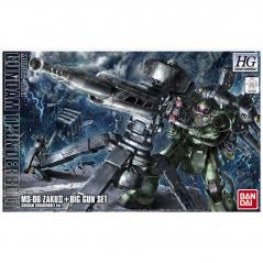 Gundam - HGGT - 08 - MS-06 Zaku II & Big Gun (Thunderbolt Ver.) 1/144