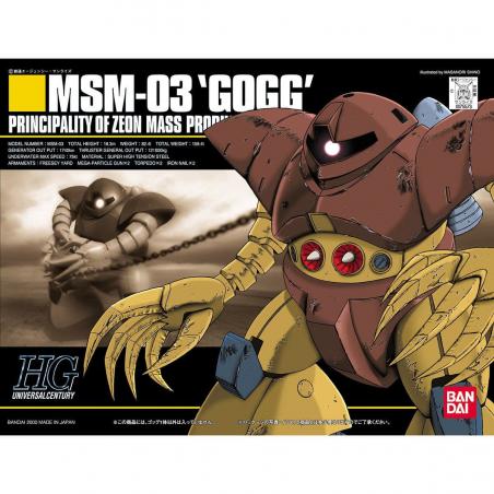 Gundam - HGUC - 008 - MSM-03 Gogg 1/144