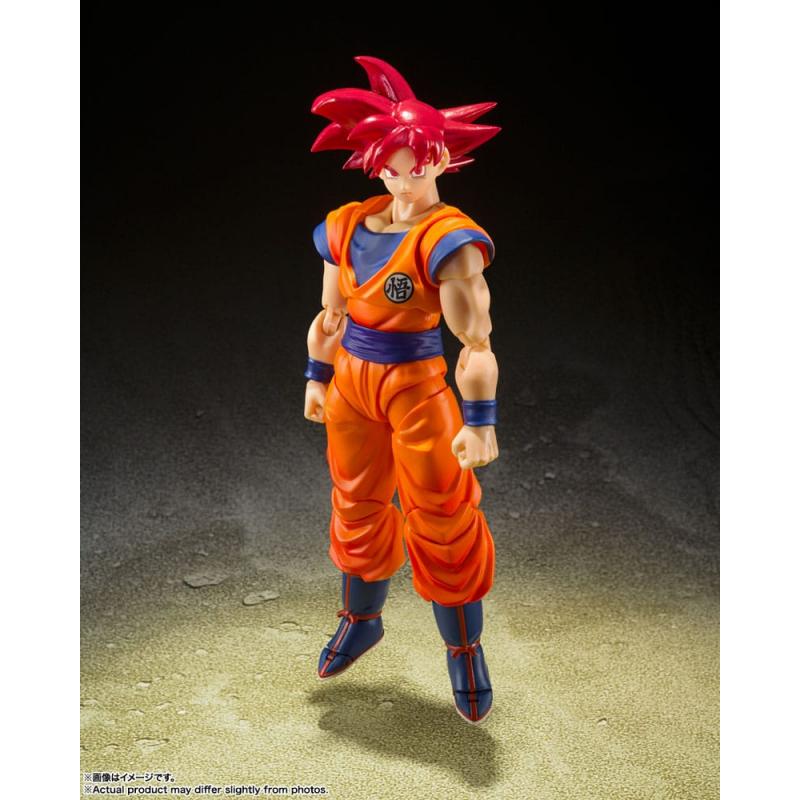 Dragon Ball Super - S.H. Figuarts - Super Saiyan God Son Goku (Saiyan God Of Virtue) Bandai - 1