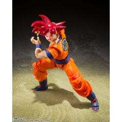 Dragon Ball Super - S.H. Figuarts - Super Saiyan God Son Goku (Saiyan God Of Virtue) Bandai - 4