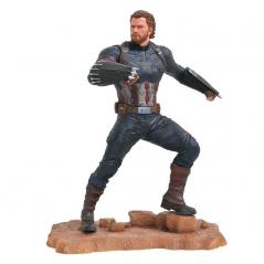 Avengers: Infinity War Captain America Gallery Diorama Diamond Select Toys - 2