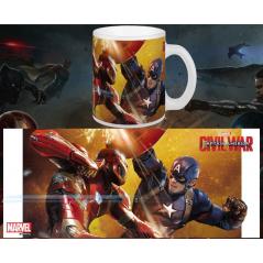 Capitán América Civil War Taza 300 ml Fight Semic Distribution - 1