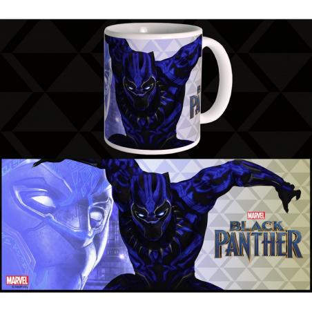 Black Panther Taza 300 ml War Suit Semic Distribution - 1