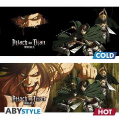 ATTACK ON TITAN - Mug Heat Change - 460 ml - Titan Eren S3 Abystyle - 3