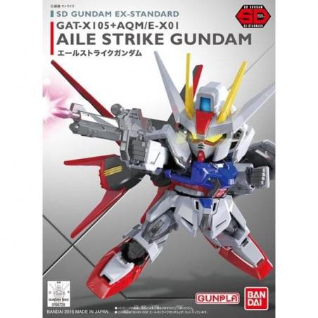 Gundam - SDEX - 002 - GAT-X105+AQM/E-X01 Aile Strike Gundam