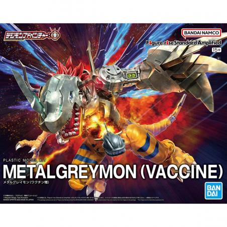 Digimon Figure-Rise Amplified MetalGreymon (Vaccine)