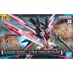 Gundam - HGGBM - 08 - MBF-02PF Gundam Perfect Strike Freedom Rouge 1/144 Bandai - 1
