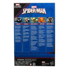 Marvel Legends Series Spider-Man - Pack de 5 Figuras Spider-Man, Silvermane, Human Fly, Molten Man, Razorback Hasbro - 14