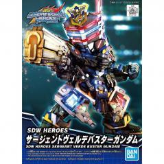 Gundam - SDW Heroes - Sergeant Verde Buster Gundam Bandai - 1