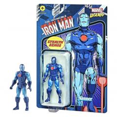 Marvel Legends Retro Collection Stealth Iron Man Hasbro - 2