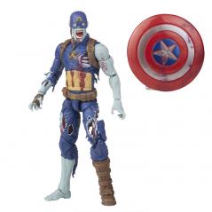 Marvel Legends Series Zombie Captain America Hasbro - 5