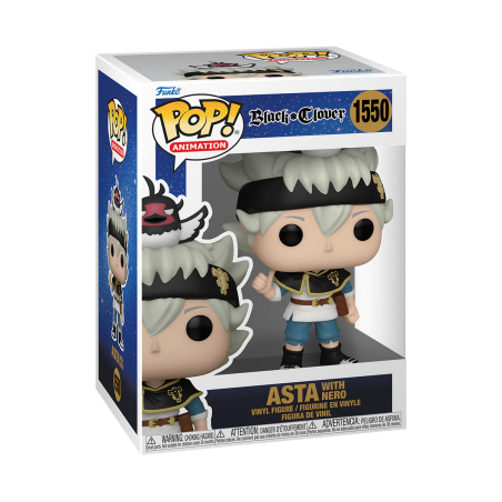 Funko Pop - Black Clover - Asta with Nero - 1550 Funko - 1