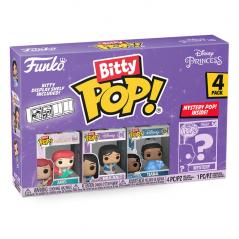 Funko Bitty Pop Pack de 4 Figuras Disney Princesses Ariel Funko - 1