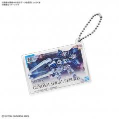 Gunpla Package Art Acrylic Ball Chain Gundam Aerial Rebuild Bandai - 1
