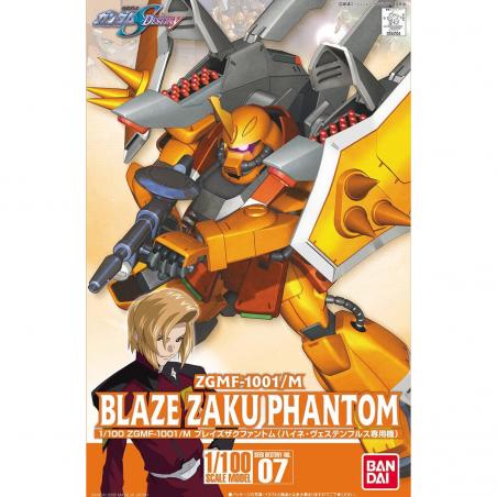 Gundam - ZGMF-1001/M Blaze Zaku Phantom (Heine Custom) 1/100