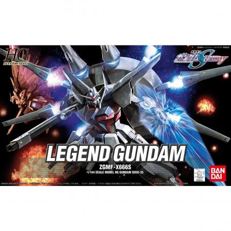 Gundam - HGGS - 35 - ZGMF-X666S Legend Gundam 1/144