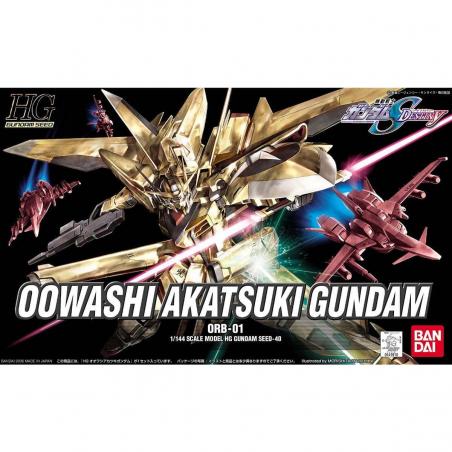 Gundam - HGGS - 40 - ORB-01 Oowashi Akatsuki Gundam 1/144