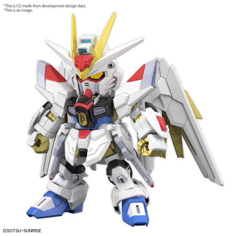 Gundam - SDCS - ZGMF/A-262PD-P Mighty Strike Freedom Gundam Bandai - 1