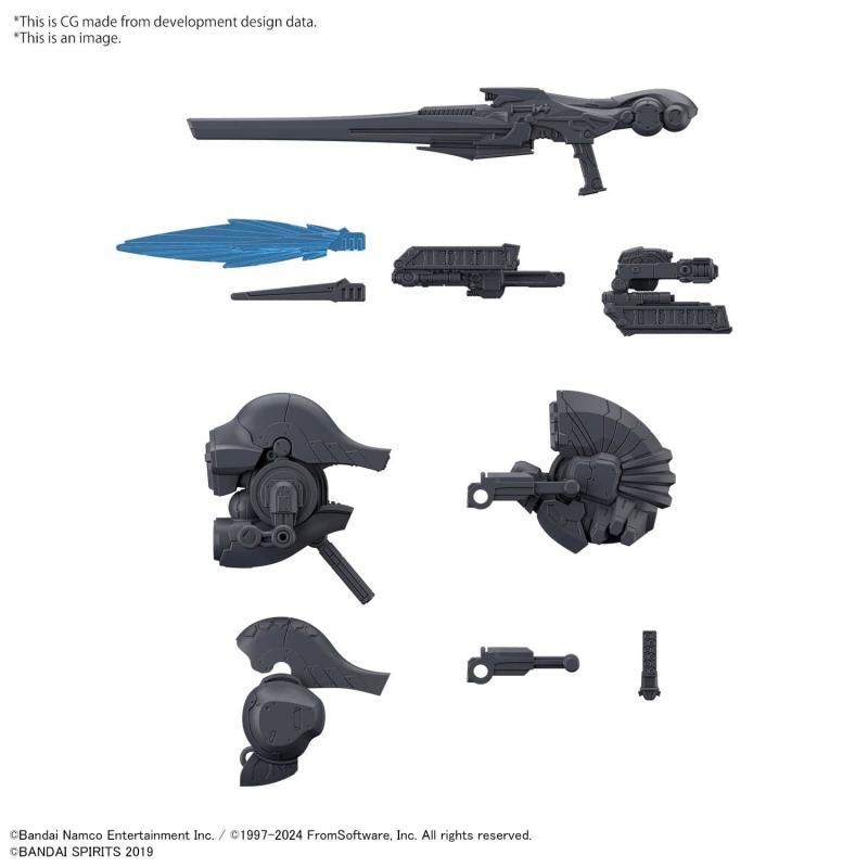 30MM Armored Core VI Fires of Rubicon Weapon Set 01 Bandai - 1