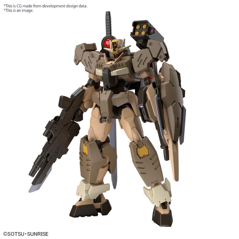 Gundam - HGGBM - Gundam 00 Command Qan[T] Desert Type 1/144 Bandai - 1