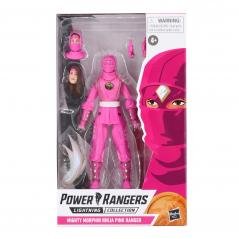 Power Rangers Lightning Collection - Mighty Morphin Ninja Pink Ranger (Kimberly Hart)  (Caja dañada) Hasbro - 5