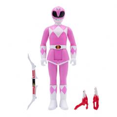 Mighty Morphin Power Rangers ReAction Pink Ranger Super 7 - 1