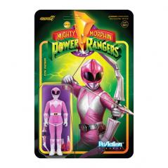 Mighty Morphin Power Rangers ReAction Pink Ranger Super 7 - 2