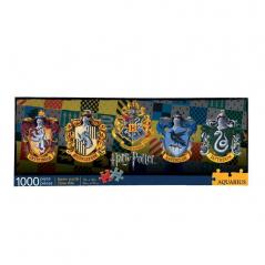 Harry Potter Slim Jigsaw Puzzle Crests (1000 pieces) Aquarius - 1