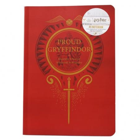 HARRY POTTER - A5 Notebook Proud Gryffindor Half Moon Bay - 1