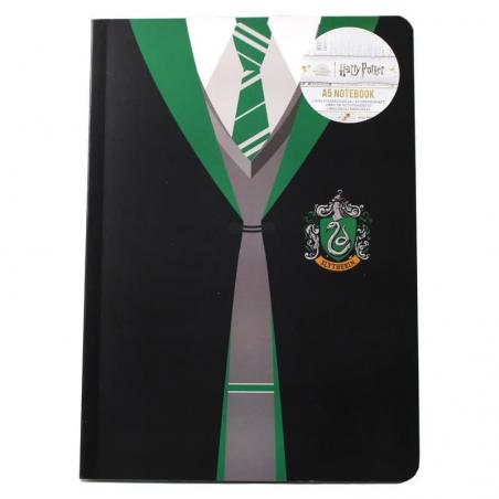 HARRY POTTER - A5 Notebook Uniform Slytherin Half Moon Bay - 1