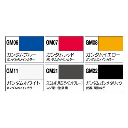 Gundam Marker GMS-105 Gundam Marker Basic Color Set