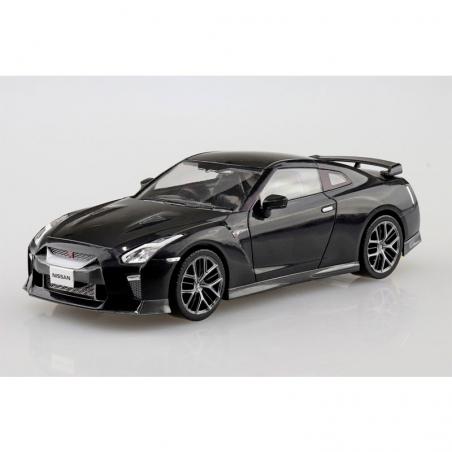 Snap Kit 07-C Nissan GT-R Meteor Flake Black Pearl 1/32 Aoshima - 2