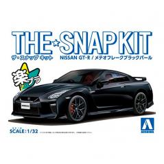 Snap Kit 07-C Nissan GT-R Meteor Flake Black Pearl 1/32 Aoshima - 1