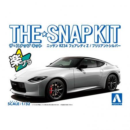 Snap Kit 17-D Nissan RZ34 Fairlady Brilliant Silver 1/32